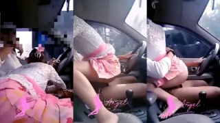 Cewek Baju Adat yang Viral Ngewe di Mobil